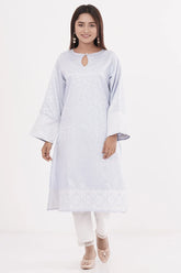 Women's Ethnic Tops (Sky Blue)